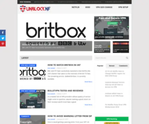 Unblocknetflix.co.uk(Unblocknetflix) Screenshot