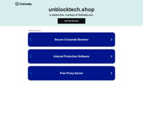 Unblocktech.shop(可可網) Screenshot