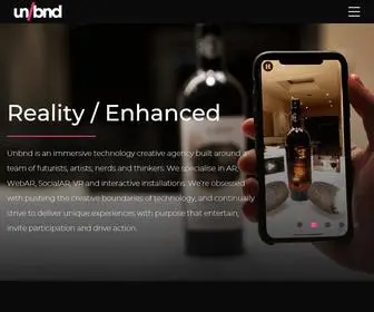 UNBND.com.au(Reality) Screenshot