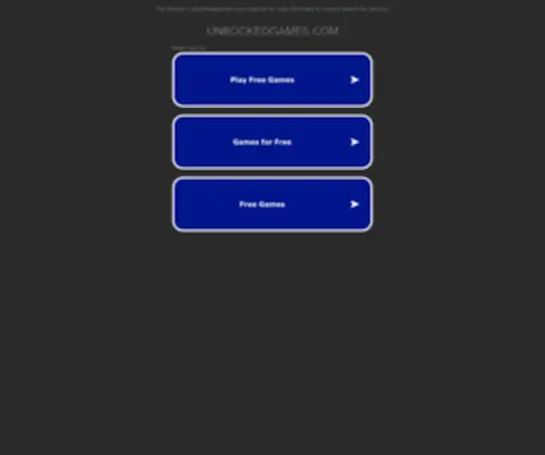 Unbockedgames.com(unbockedgames) Screenshot