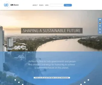 Unbonn.org(UN Bonn) Screenshot