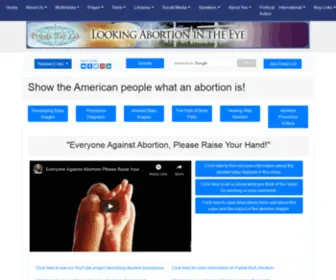 Unborn.info(Show the American people what an abortion is) Screenshot