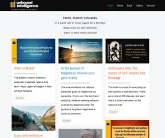 Unboundintelligence.com(Unbound Intelligence) Screenshot