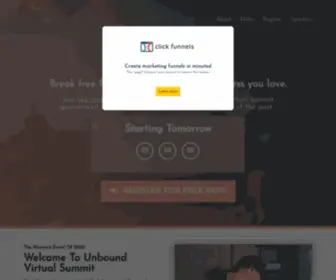 Unboundvirtualsummit.com(Virtual Summit) Screenshot