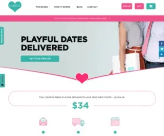 Unboxlove.com(Date Night Subscription Box) Screenshot