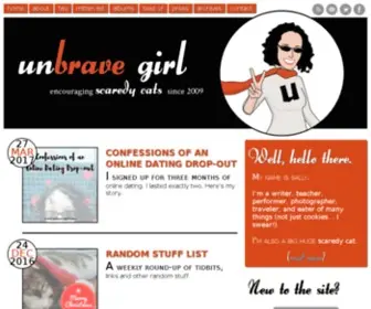 Unbravegirl.com(UnBrave Girl) Screenshot