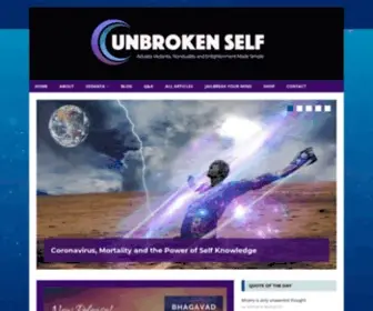 Unbrokenself.com(Unbroken Self) Screenshot