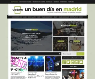 Unbuendiaenmadrid.com(Un Buen D) Screenshot