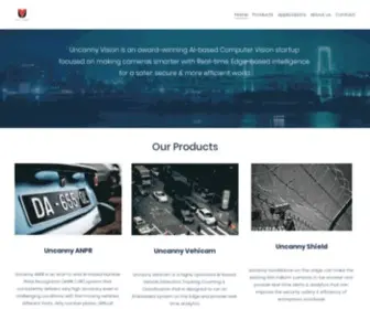 Uncannyvision.com(Uncanny Vision) Screenshot