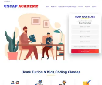 Uncapacademy.com(Home Tuition in Patna) Screenshot