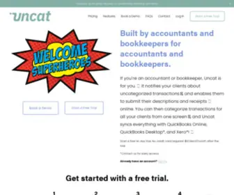 Uncat.com(Uncat) Screenshot