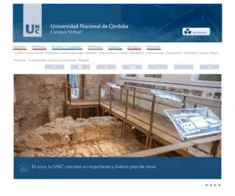 UNC.edu.ar(Universidad Nacional de Córdoba) Screenshot