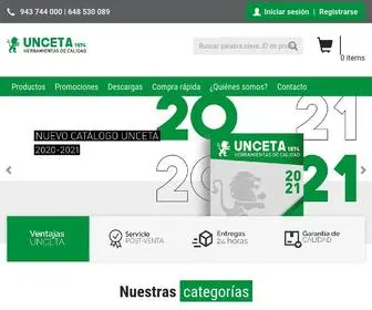 Unceta.es(UNCETA) Screenshot