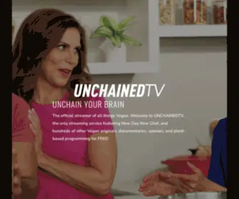 Unchainedtv.com(Unchained TV a tvOS app UnchainedTV) Screenshot