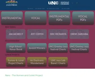 UncJazzpress.com(UNC Jazz Press) Screenshot