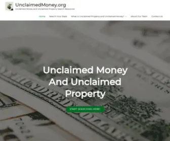 Unclaimedmoney.org(MAR424) Screenshot