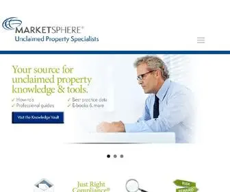 Unclaimedpropertyspecialists.com(MarketSphere Unclaimed Property Specialists) Screenshot