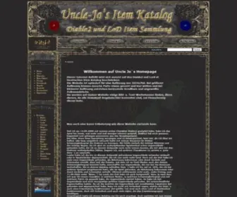 Uncle-JO.de(Diablo2 Item Katalog) Screenshot