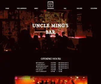 Unclemings.com.au(Uncle Mings Bar) Screenshot