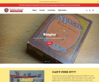 Unclesgames.com(Uncle's Games) Screenshot