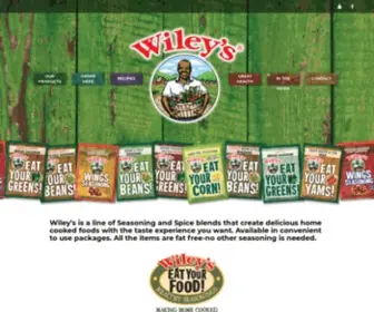 Unclewileys.com(Uncle Wileys Healthy Cooking Ingredients and Recipes) Screenshot