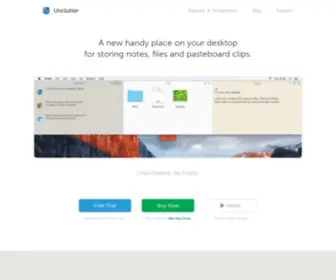 Unclutterapp.com(Unclutter for Mac) Screenshot