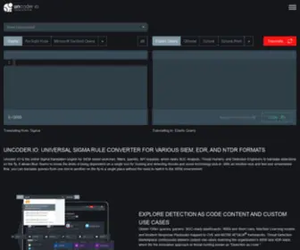 Uncoder.io(Uncoder) Screenshot