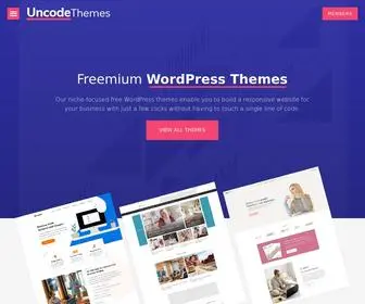 Uncodethemes.com(Best free Wordpress theme with feature like premium in 2020) Screenshot