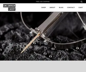 Uncommoncarry.com(Small Crossbow & Accessories Online Store) Screenshot