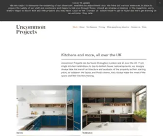Uncommonprojects.co.uk(Bespoke plywood furniture) Screenshot