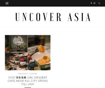 Uncoverasia.com(Uncover Asia) Screenshot
