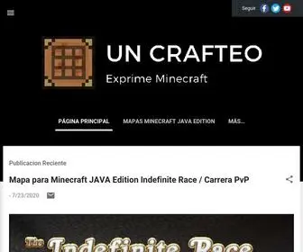 Uncrafteo.com(Encuentra todo lo relacionado de Minecraft solo aqui) Screenshot