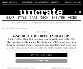 Uncrate.com(Uncrate) Screenshot