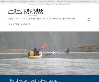 Uncruise.com(UnCruise Adventures) Screenshot