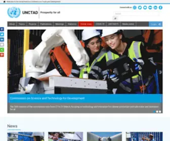 Unctad.org(Unctad) Screenshot