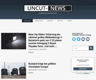 Uncutnews.ch(Unabhängige News und Infos) Screenshot