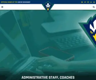 Uncwsports.com(UNC Wilmington Athletics) Screenshot