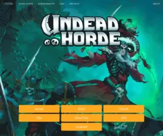 Undeadhorde.com(Undead Horde) Screenshot