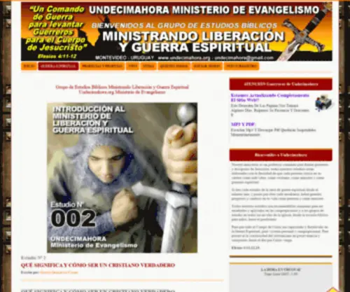 Undecimahora.org(QUÉ) Screenshot