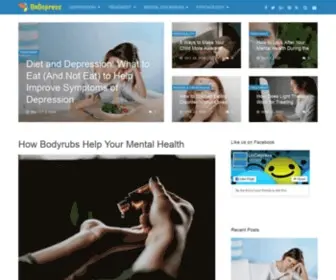 Undepress.net(Depression info) Screenshot