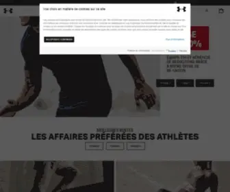 Underarmour.fr(Site Officiel) Screenshot