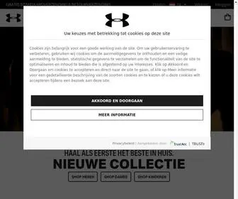 Underarmour.nl(Officiële site) Screenshot