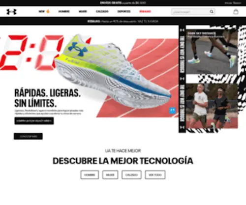 Underarmour.uy(Underarmour) Screenshot