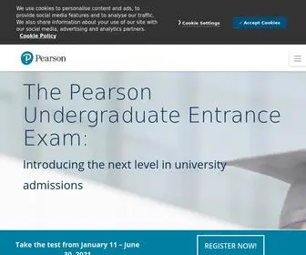 Undergraduateexam.in(Pearson Undergraduate Entrance Exam) Screenshot
