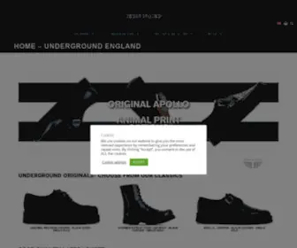 Underground-Shoes.co.uk(Underground Creepers Shoes Boots) Screenshot