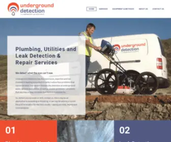 Undergrounddetection.co.za(Underground Leak Detection and Plumbing Repair Services) Screenshot