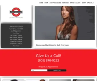 Undergroundhairartists.com(Santa Barbara Hair Salon) Screenshot