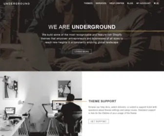 Undergroundmedia.co.uk(Shopify themes) Screenshot