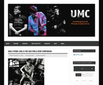 Undergroundmusiccollective.com(Underground Music Collective) Screenshot