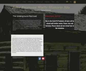 Undergroundrailroadmuseum.org(Wallsmuseum) Screenshot